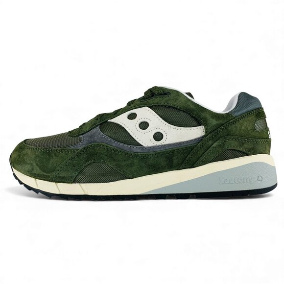 Saucony Shadow 6000 Green Grey Men's Shoes Casual Athletic Sneakers S70441-45 - Picture 1 of 11